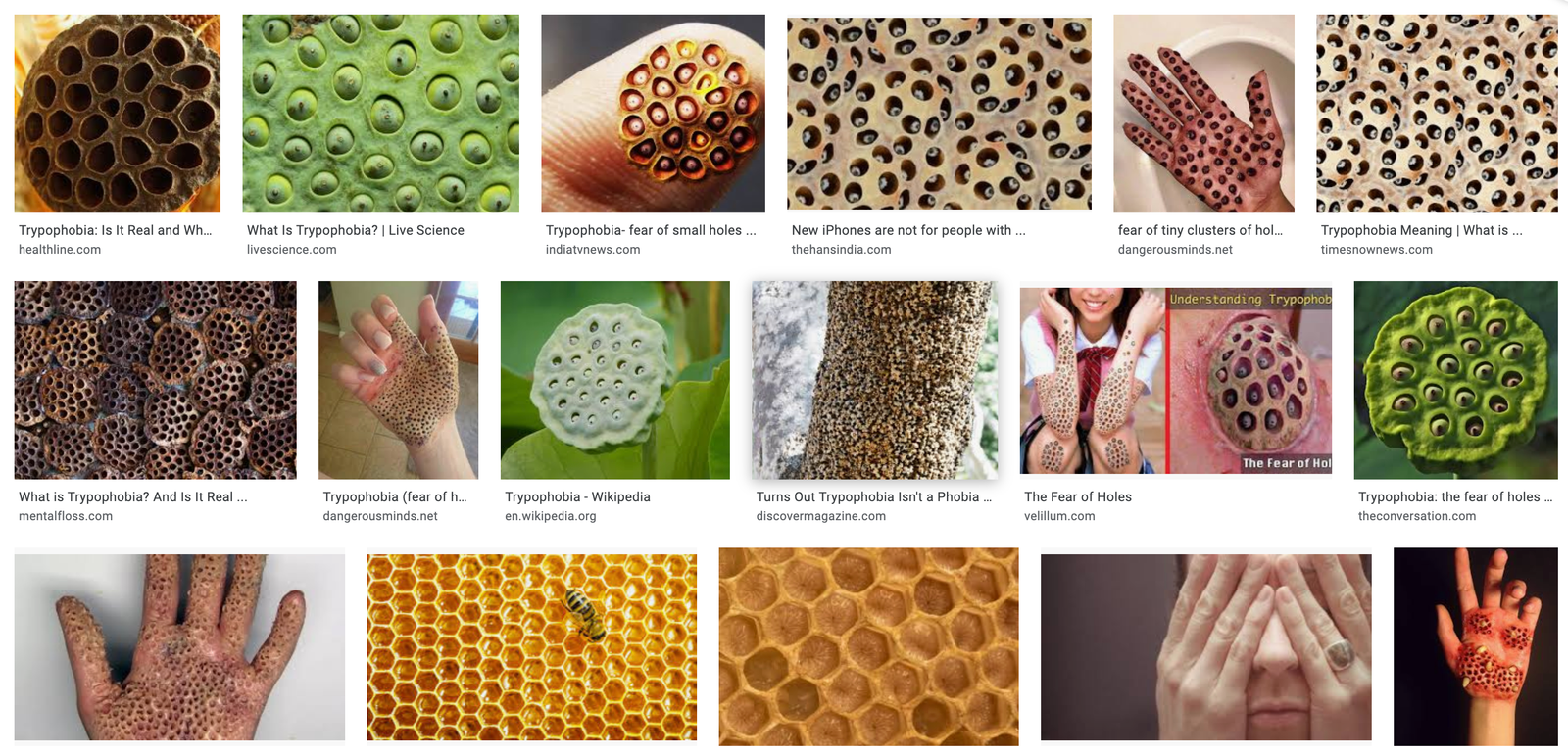Read more about the article Living with Trypophobia