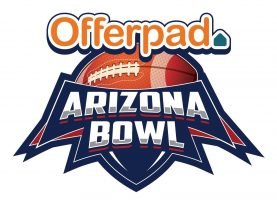 The Arizona Bowl is proud to announce that Offerpad will be the title sponsor for the 2020 nationally televised game. The Offerpad Arizona Bowl kicks off at Arizona Stadium at 12:00pm MST (2pm EST) and will be presented by CBS Sports on the CBS Television Network.